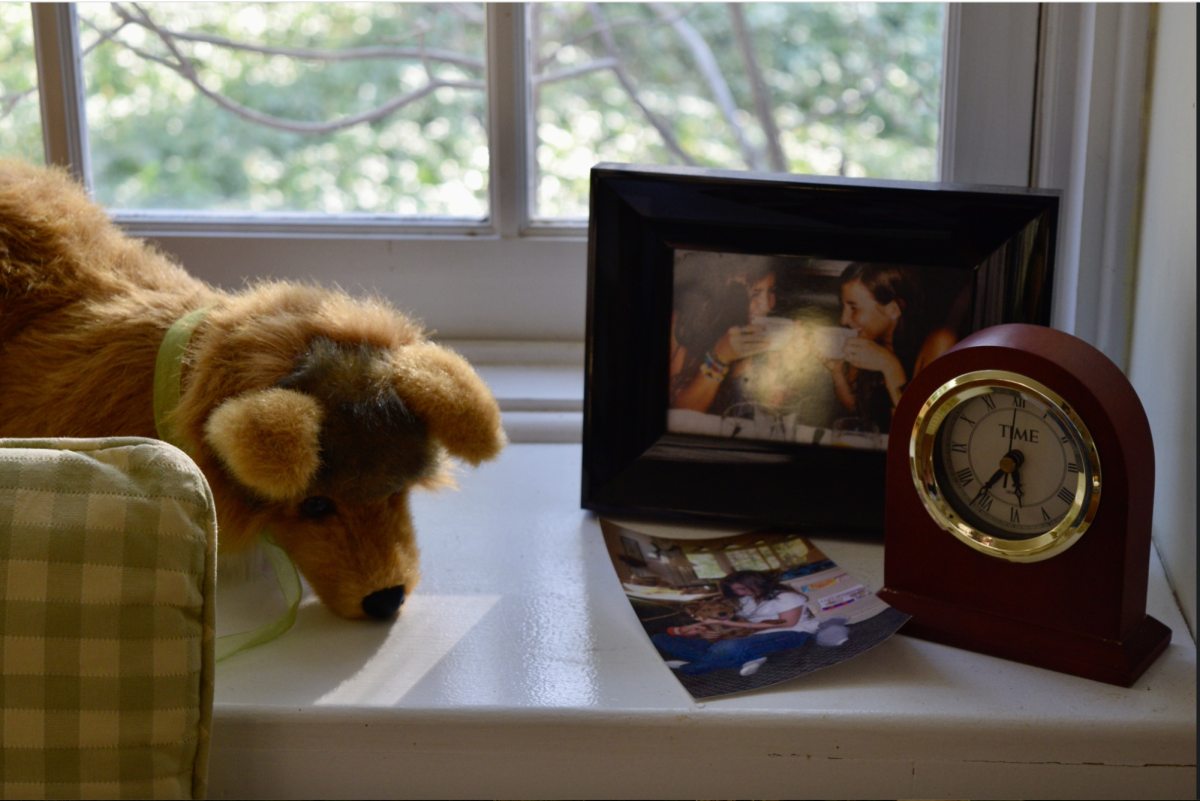 In the home of 2011 WHS graduate Lauren Astley’s father and founder of the Lauren Dunne Astley Memorial Fund Malcom Astley sit photos of L. Astley, along with a stuffed dog. M. Astley thinks that loss is something that children should be learning how to cope with from a young age, as well as acknowledging that grief and loss doesn’t only come from human death. “Another is acknowledging the phenomenon of loss, which a breakup is,” M. Astley said. “Training early on around the silliest of things. You remember that first stuffed animal that you had, and if you lost it or left it at home when the family went on a trip and you went out of your mind as a four year old. The first goldfish that died, another pet, and the progression, which is inevitable, and we don't, we're not open about it.”